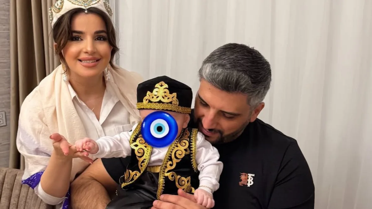 Kamilə Nəbiyeva oğlu ilə…