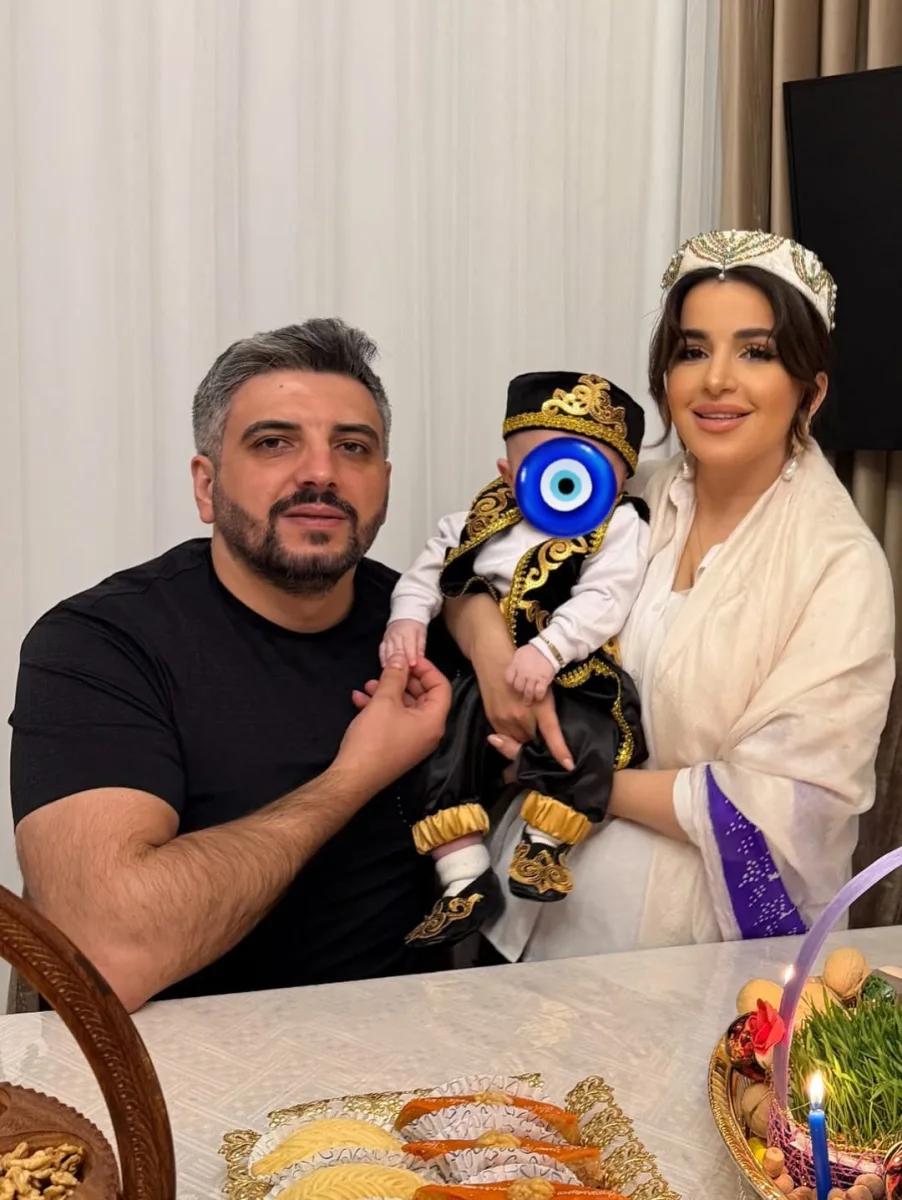 Kamilə Nəbiyeva oğlu ilə…