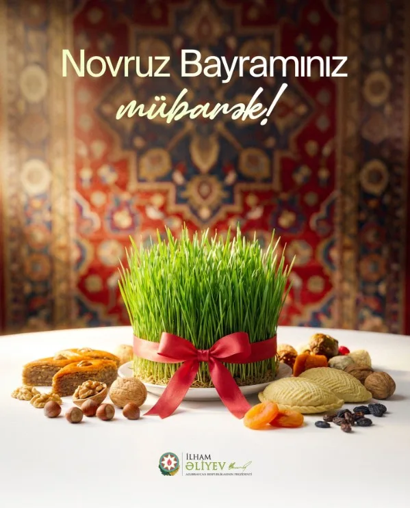 Prezidentdən Novruz bayramı ilə bağlı paylaşım - Foto