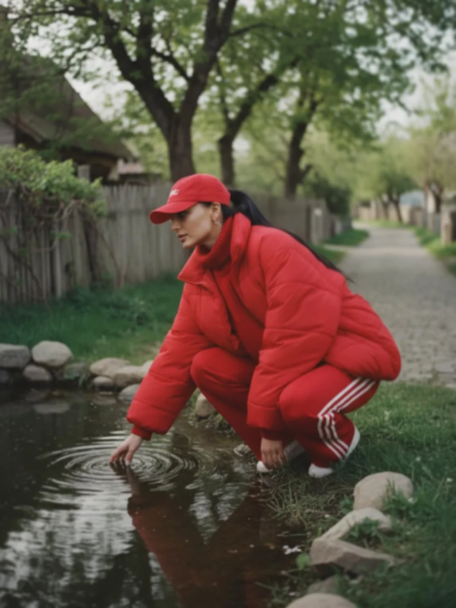 Natavandan qırmızı “look”