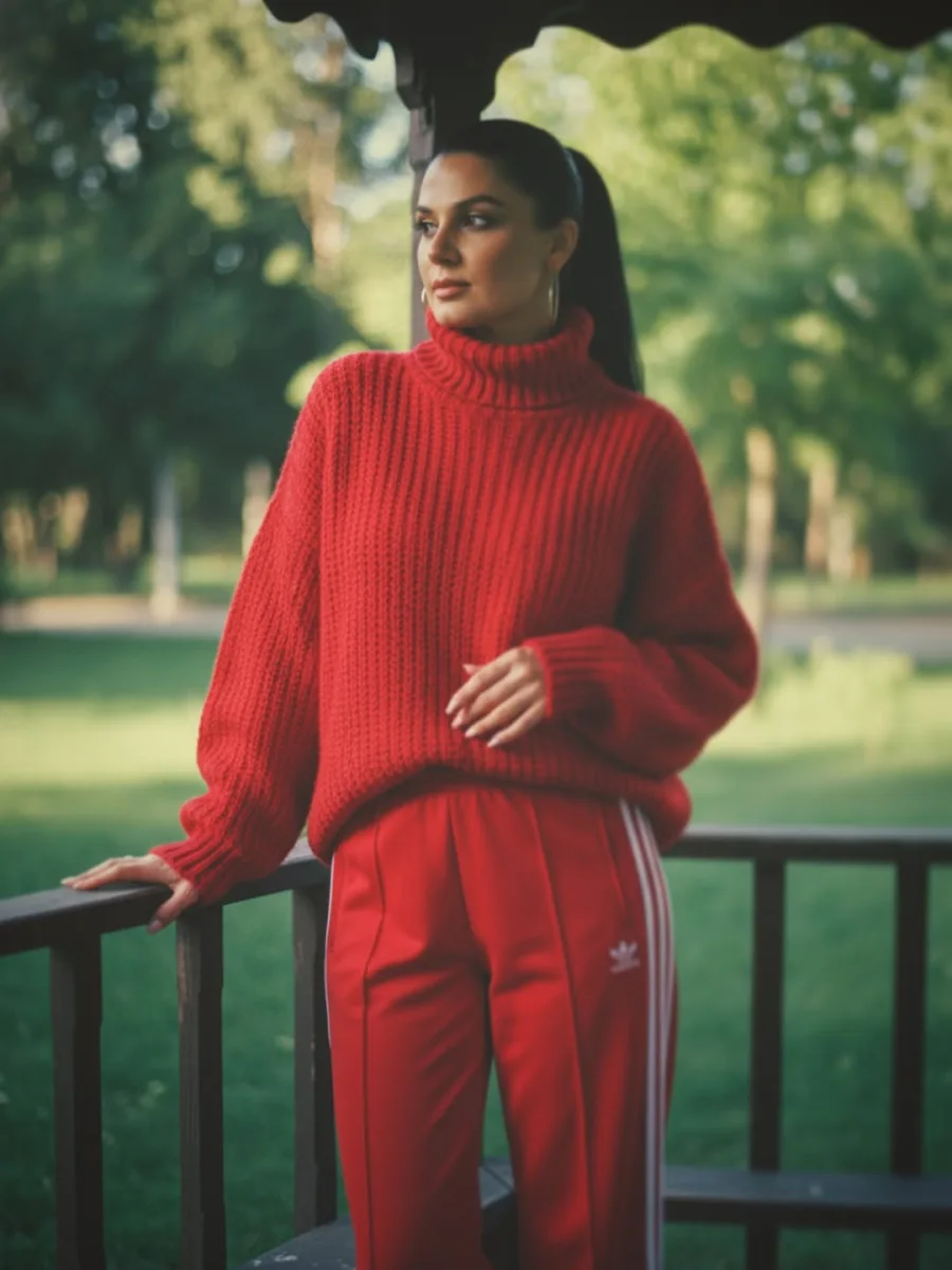 Natavandan qırmızı “look”