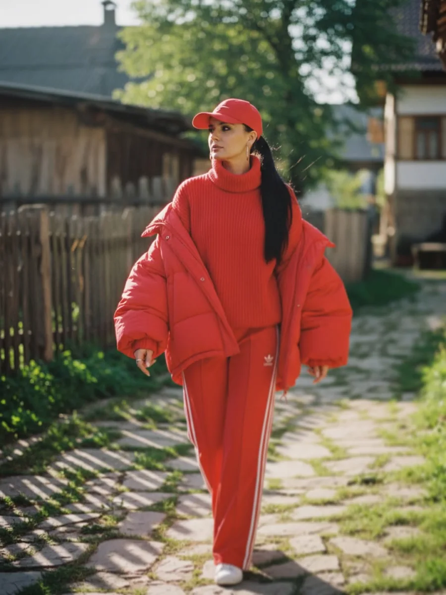 Natavandan qırmızı “look”