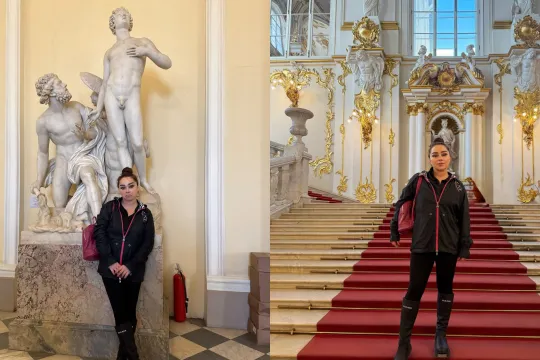 Xatirə “Ermitaj”a getdi