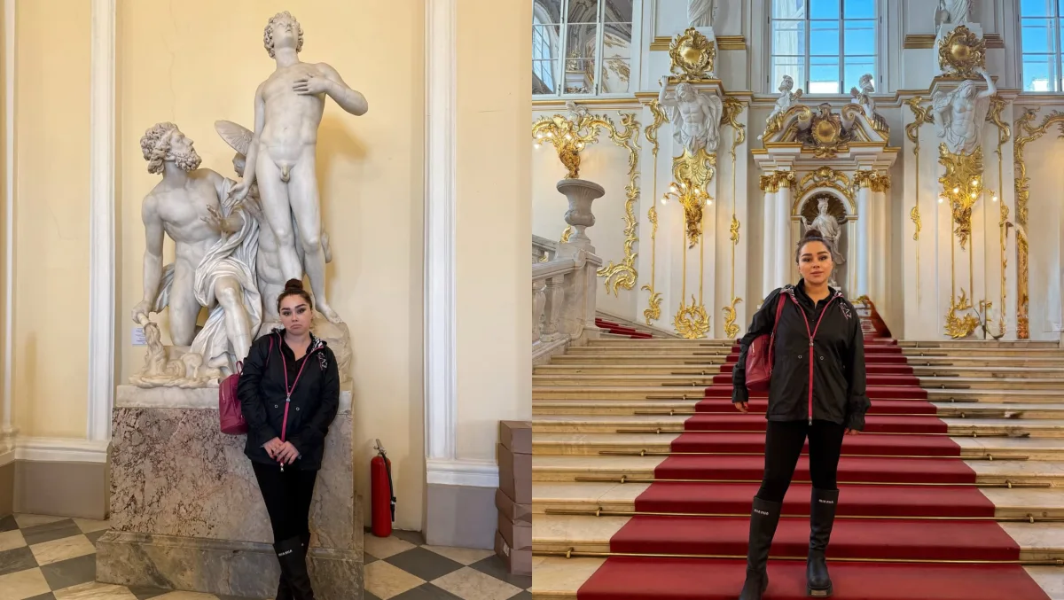 Xatirə “Ermitaj”da…