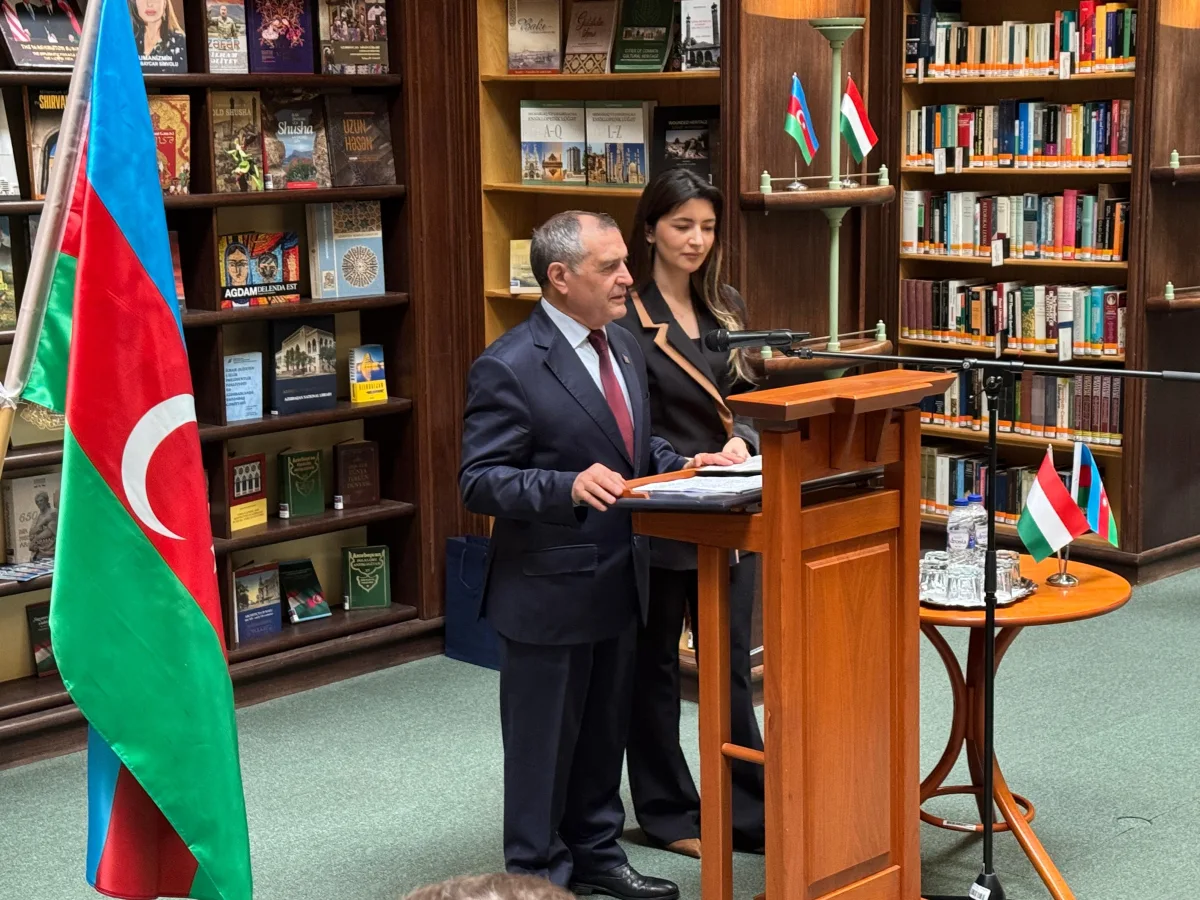 Budapeştdə Azərbaycan ədəbiyyatı bölməsi açılıb