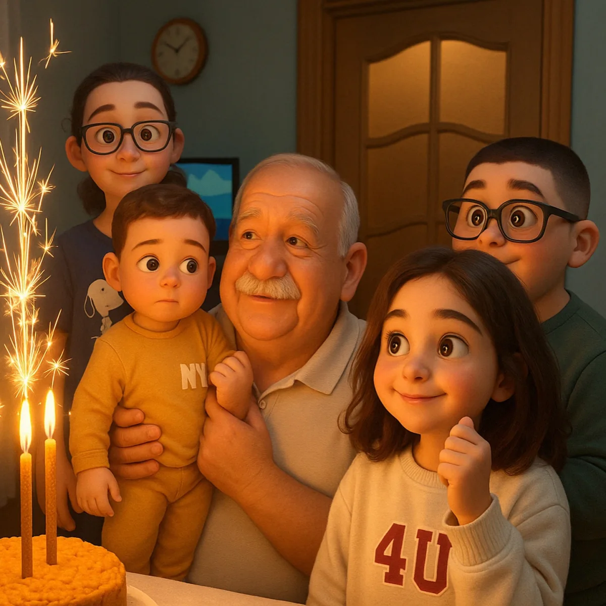 İlkindən atasına yubiley təbriki