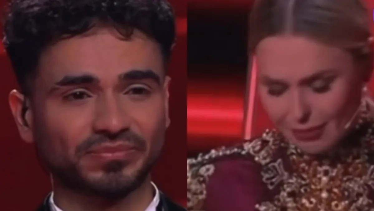 Azərbaycanlı iştirakçını tərifləyən rus müğənni ağladı