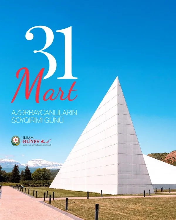 Prezident 31 Mart Soyqırımı Günü ilə bağlı paylaşım etdi - Foto