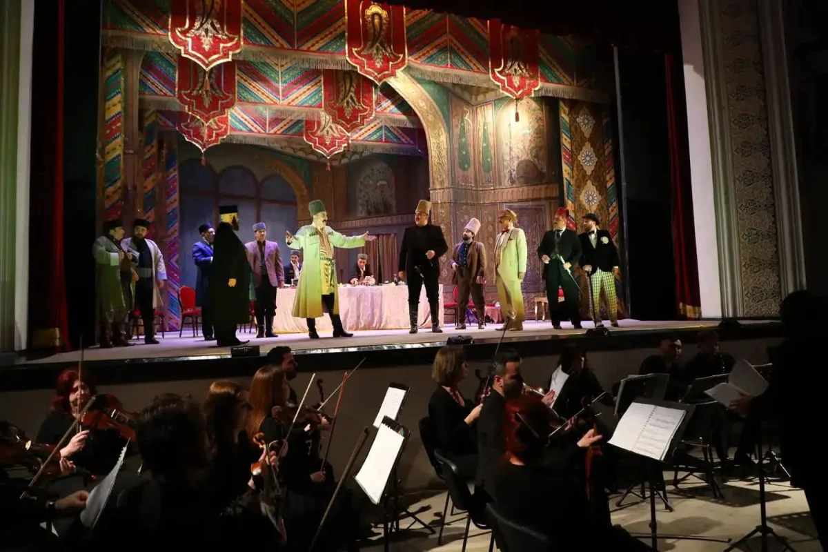 Gülüstan Əliyeva teatr səhnəsində!