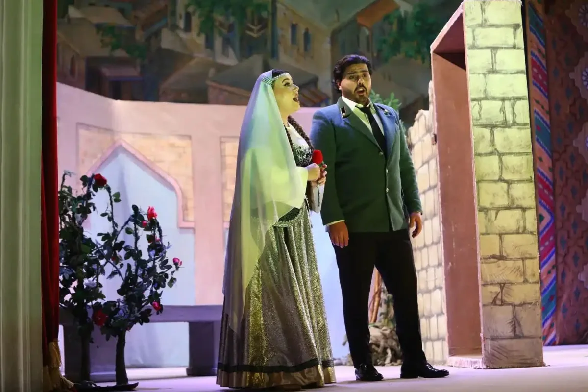 Gülüstan Əliyeva teatr səhnəsində!