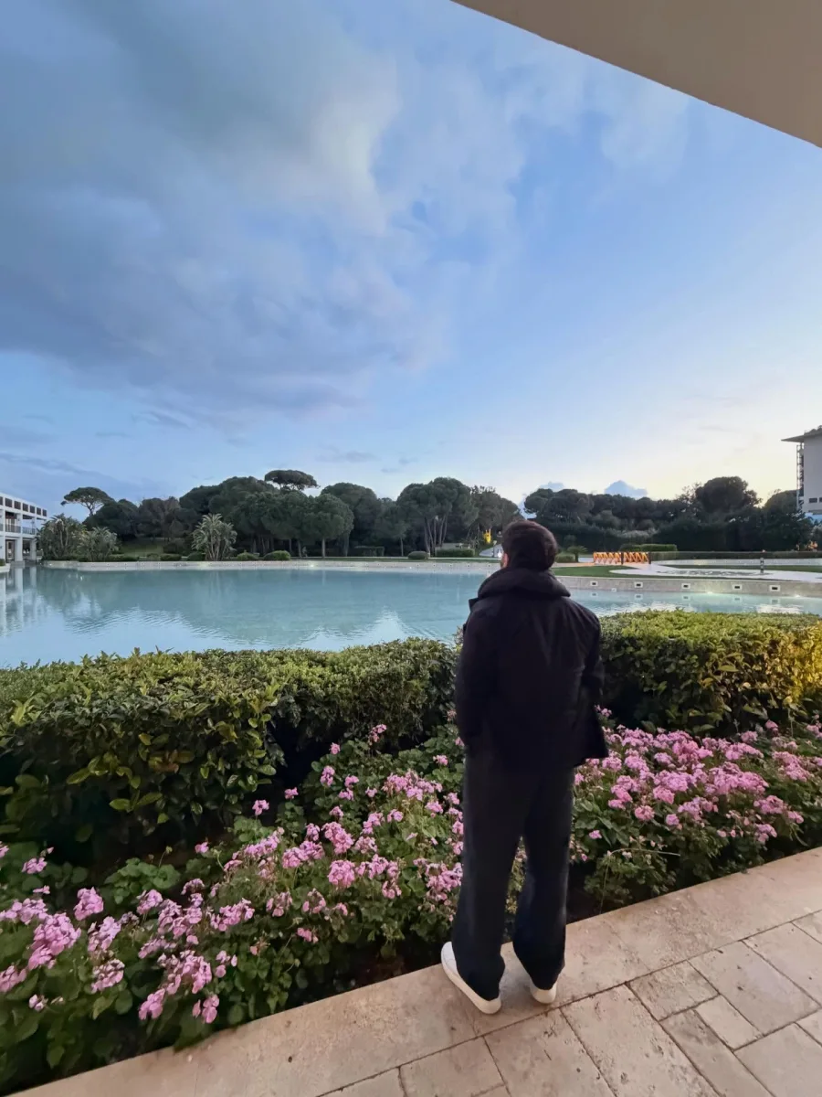 Zamiqin oğlu ilə Antalya tətili