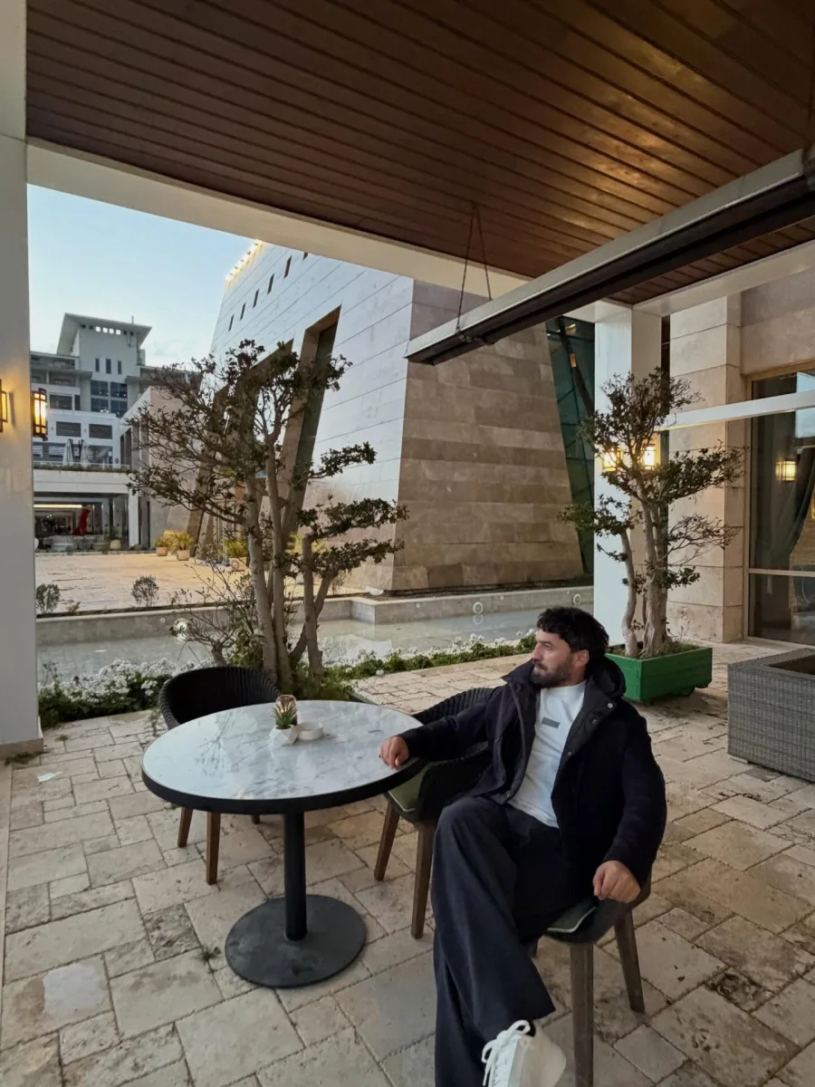 Zamiqin oğlu ilə Antalya tətili