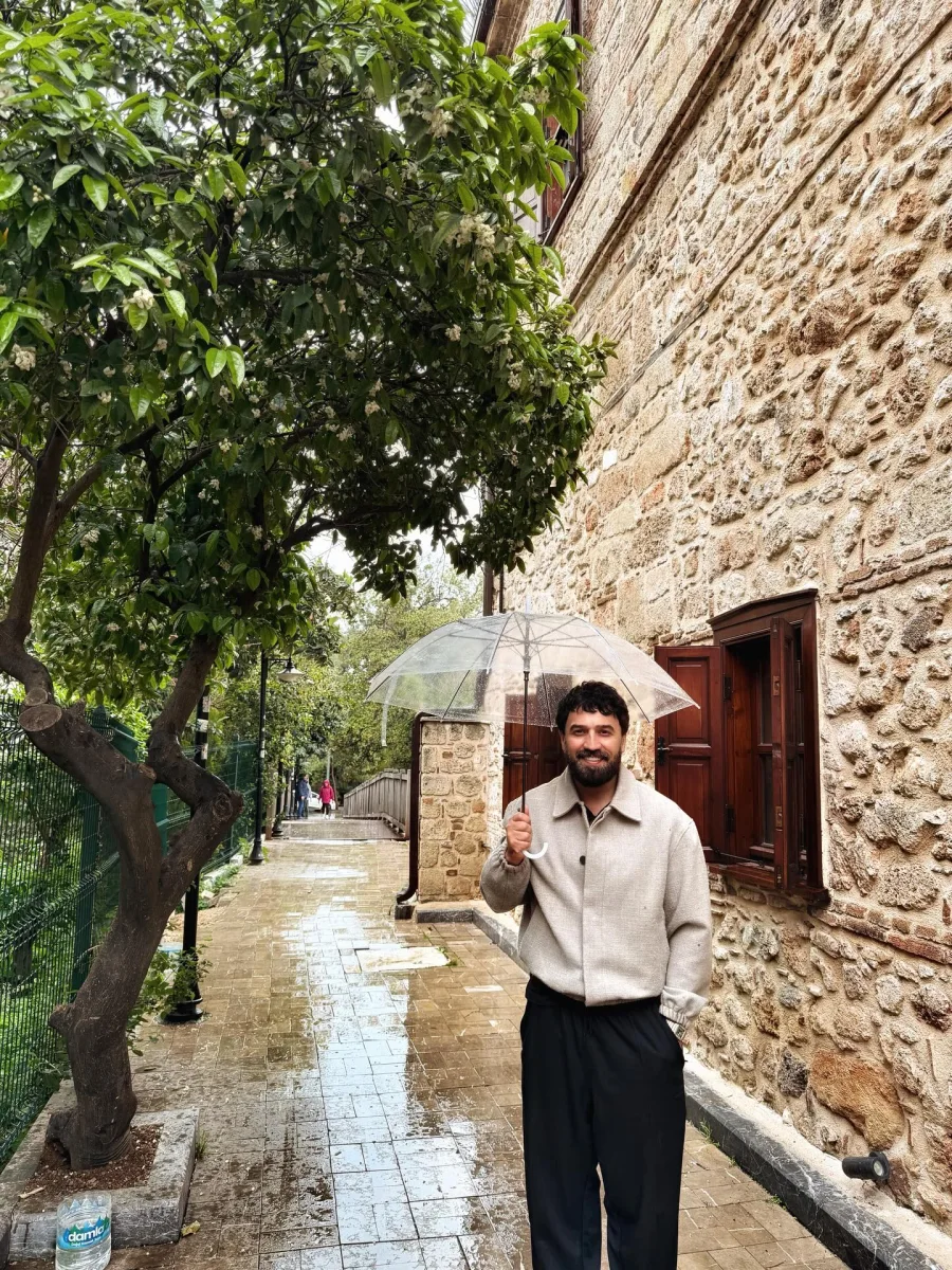 Zamiqin oğlu ilə Antalya tətili