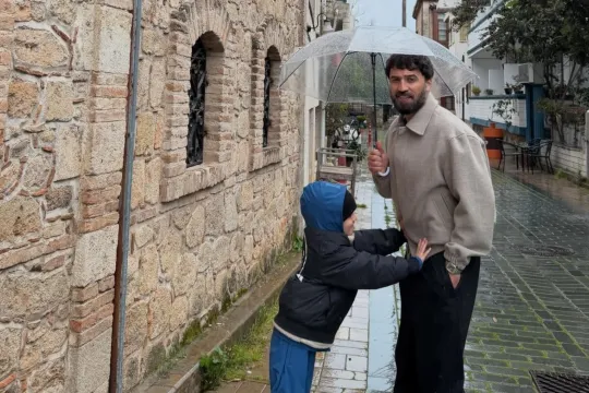 Zamiqin oğlu ilə Antalya tətili