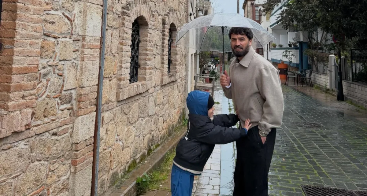 Zamiqin oğlu ilə Antalya tətili