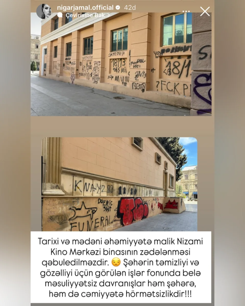 “Bu gözəlliyə kölgə salan vandalizm nümunəsidir”