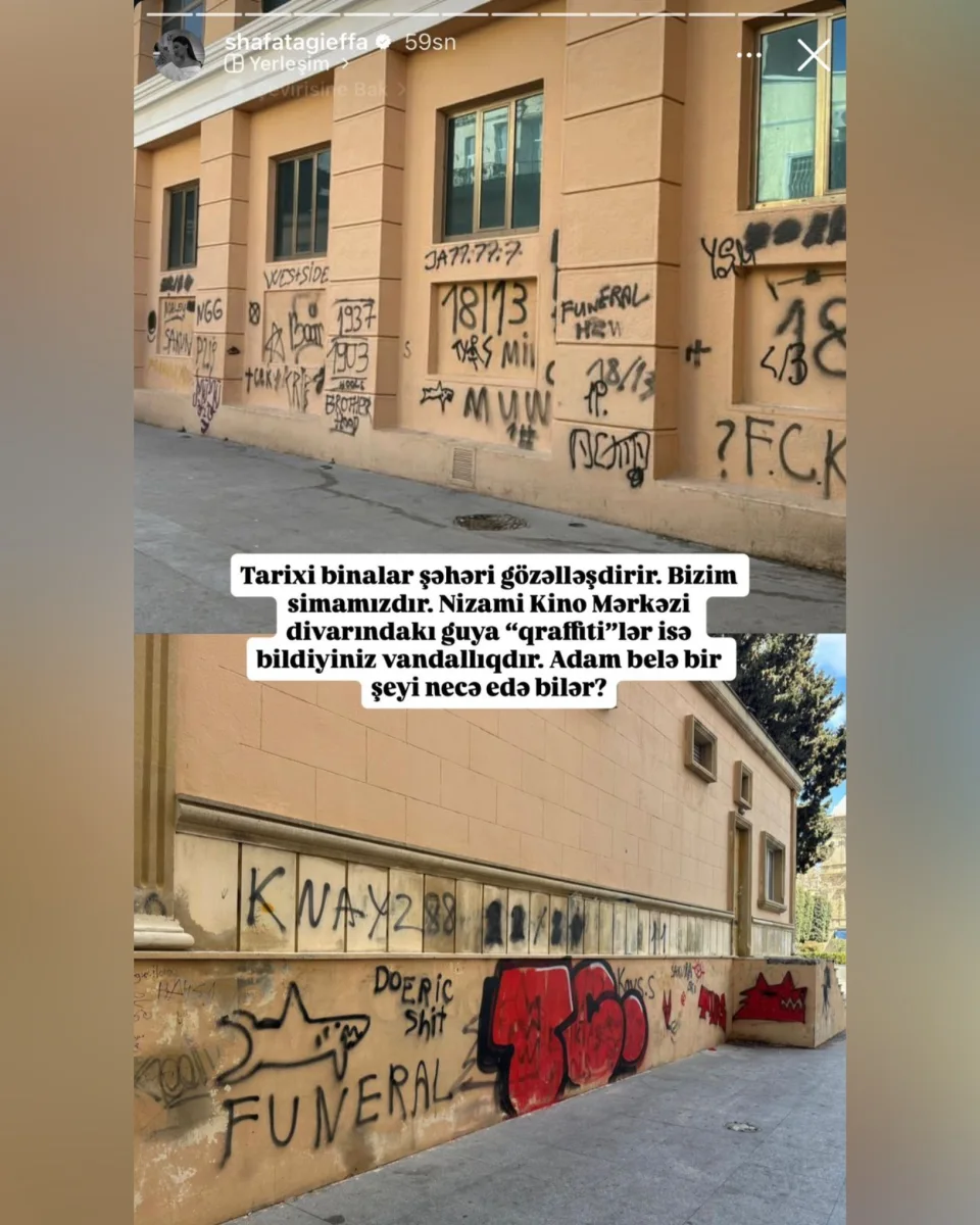 “Bu gözəlliyə kölgə salan vandalizm nümunəsidir”