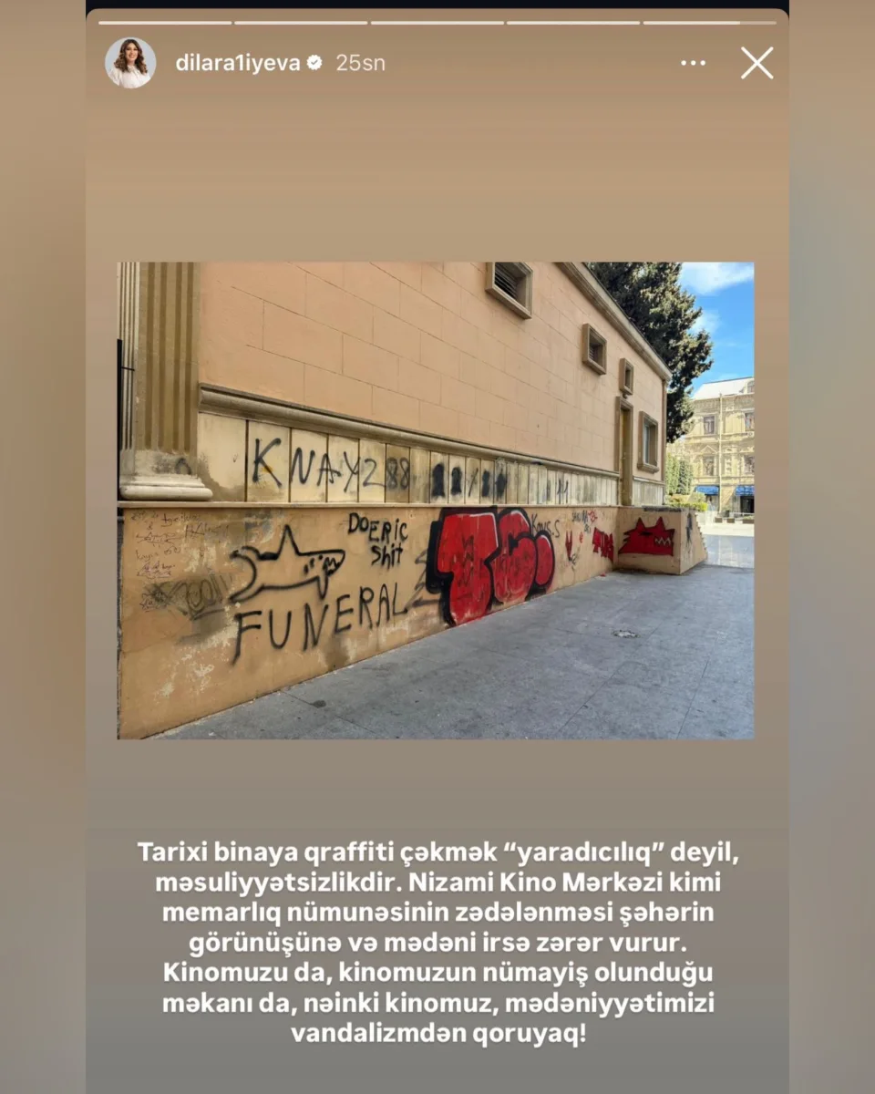 “Bu gözəlliyə kölgə salan vandalizm nümunəsidir”