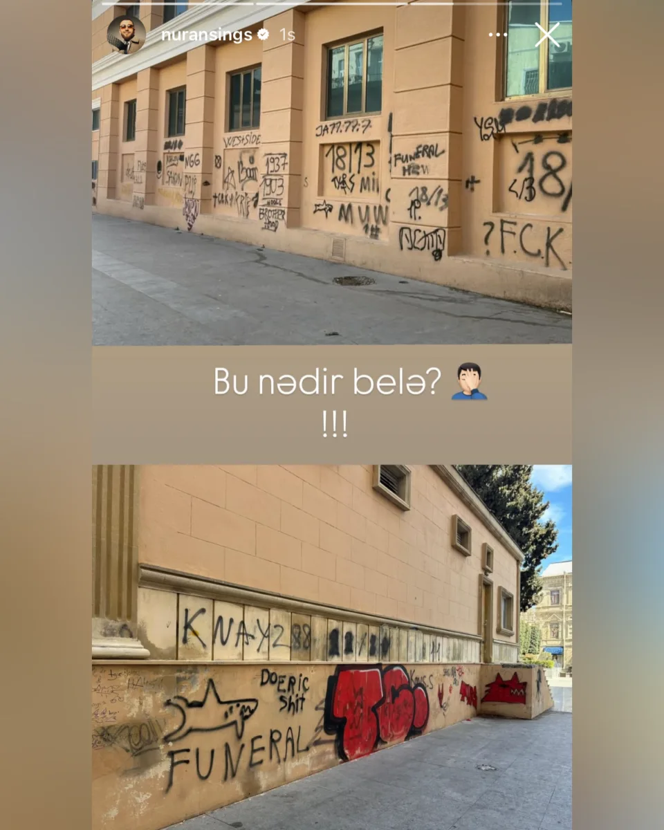 “Bu gözəlliyə kölgə salan vandalizm nümunəsidir”