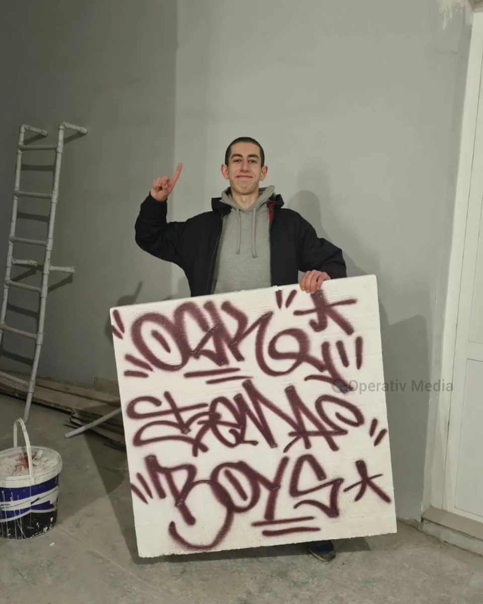 Nizami Kino Mərkəzinin divarlarına qraffiti çəkən şəxslərin kimliyi məlum olub