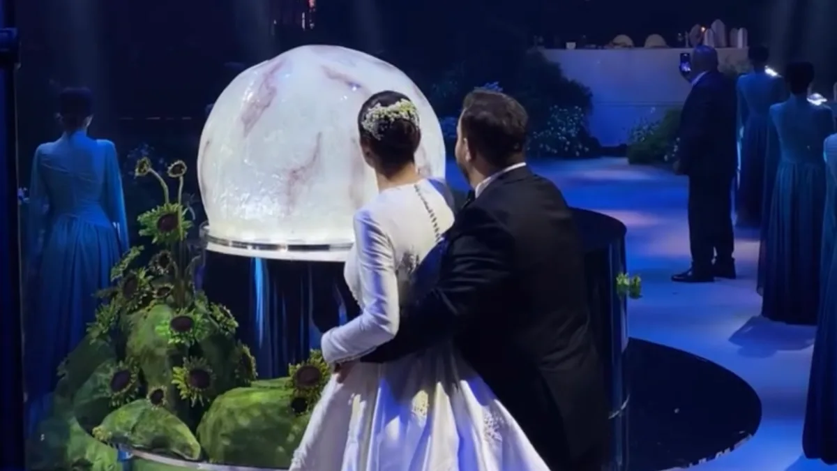 Bakıda dəbdəbəli toy keçirildi