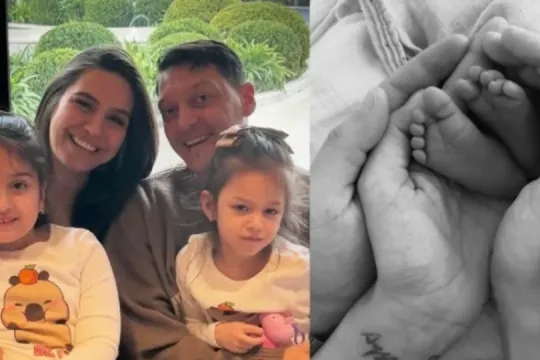 Üçüncü övladları dünyaya gəldi