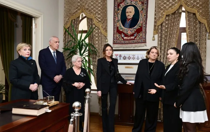 Mehriban Əliyeva Gürcüstanda Azərbaycan Mədəniyyəti Muzeyində - Fotolar