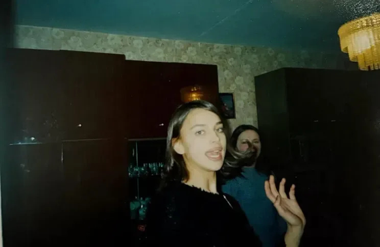 İrina Şeyk 2000-lərdə...