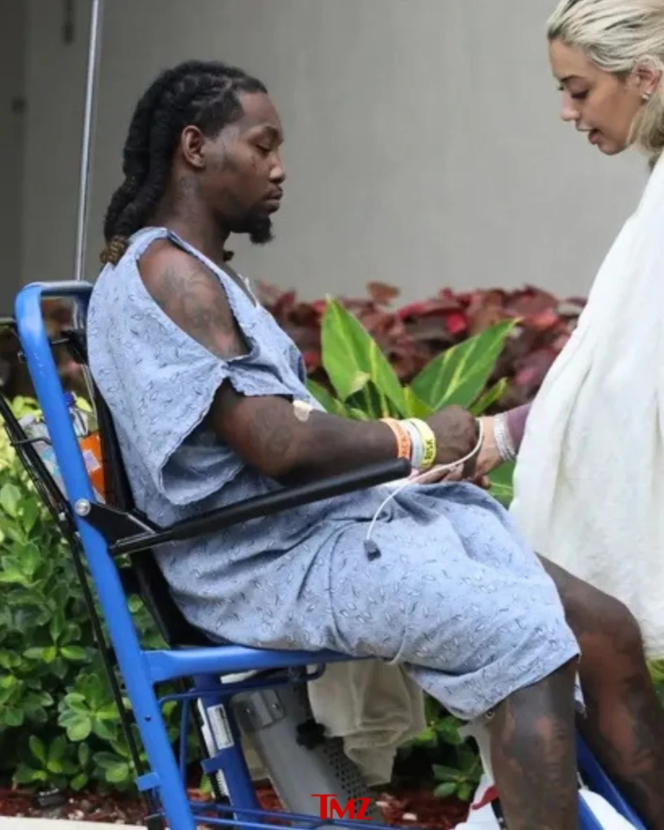 Güllələnən Offsetin xəstəxanadan fotoları yayıldı