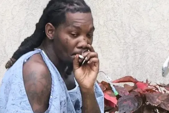 Güllələnən Offsetin xəstəxanadan fotoları yayıldı