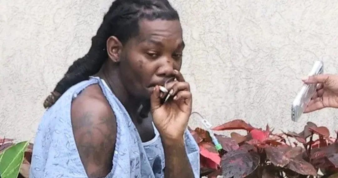 Güllələnən Offsetin xəstəxanadan fotoları yayıldı