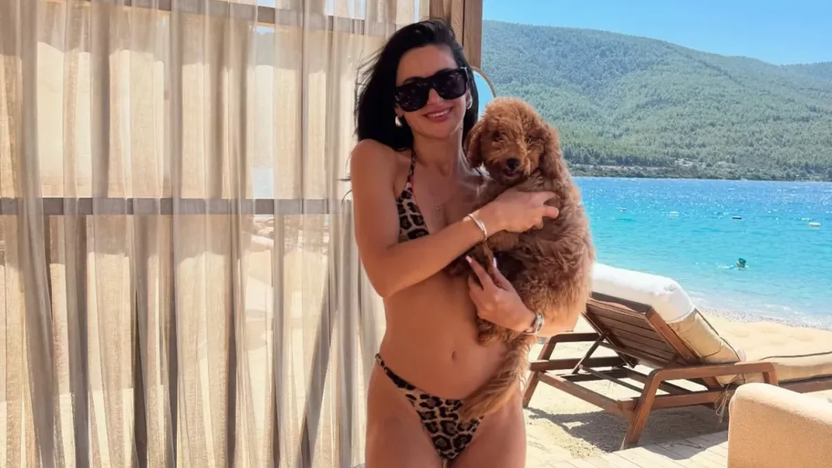 Nəsrin itinə ad günü keçirdi