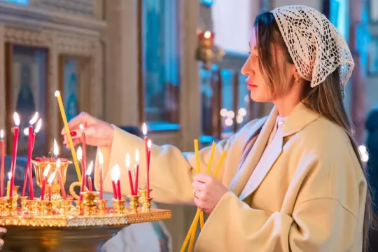 Prezidentin gəlini Pasxa bayramını qeyd etdi 