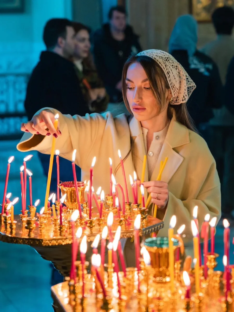 Prezidentin gəlini Pasxa bayramını qeyd etdi 