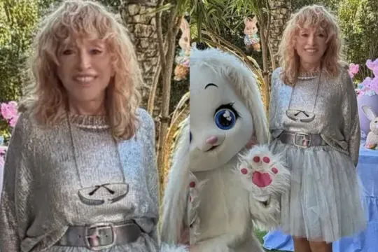 Alla Puqaçova Pasxa bayramını belə qeyd etdi