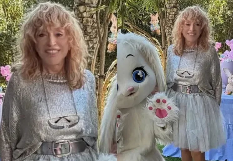 Alla Puqaçova Pasxa bayramını belə qeyd etdi