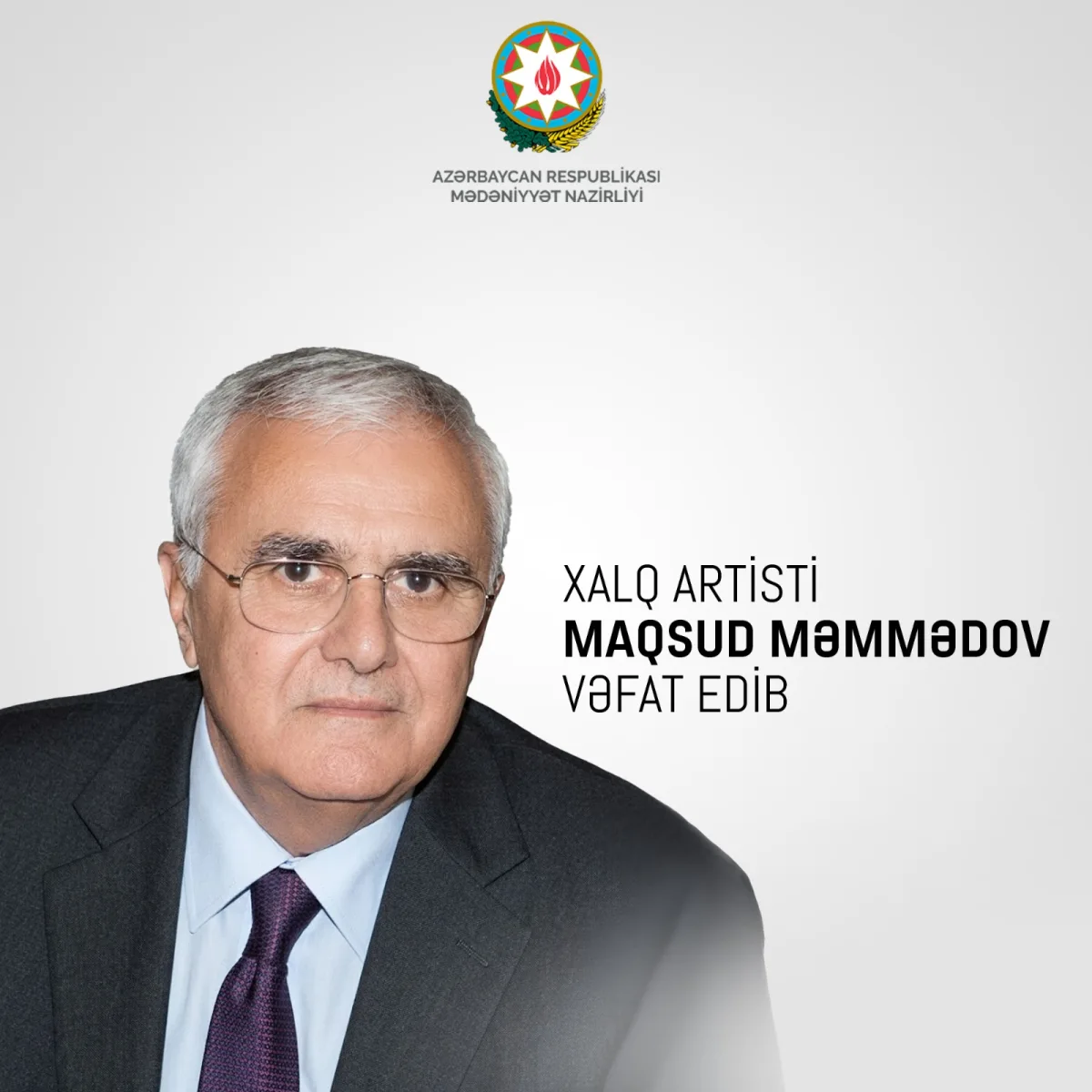 Xalq artisti dünyasını dəyişdi