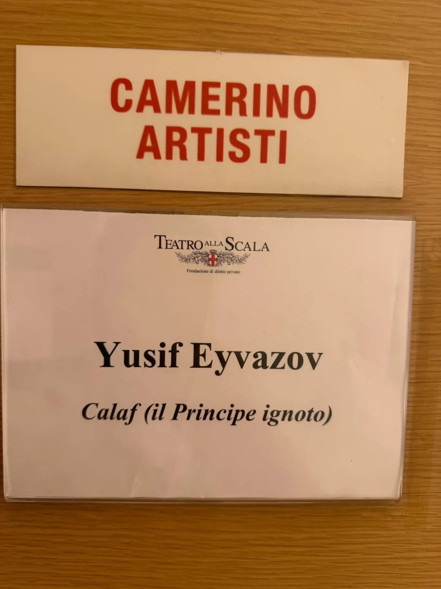 Yusif Eyvazov yenidən La Skala teatrında çıxış edib