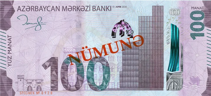 100 manat yenilənir