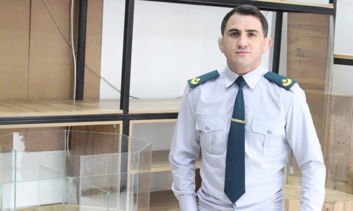 Hacı Əliyev mayor rütbəsi aldı