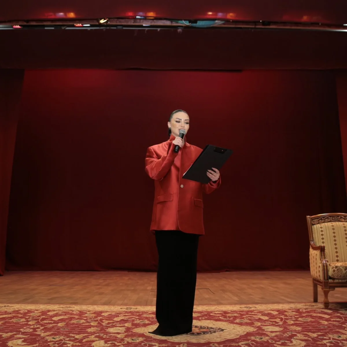 Nigarın Mərdəkan sakinləri ilə görüşü...