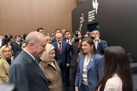 Birinci xanımlar Antalya Forumunda