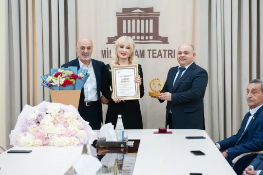 Məleykə Əsədovaya “Yubiley” mükafatı təqdim olundu