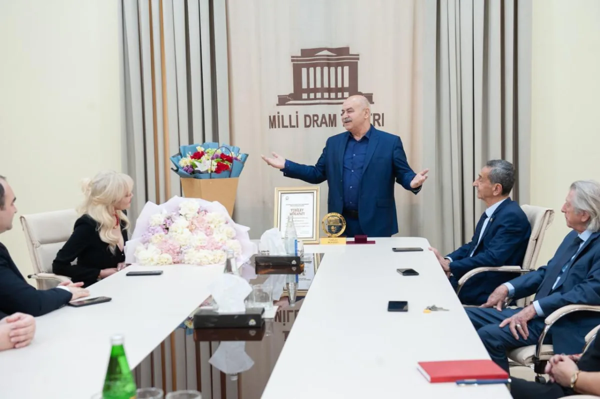 Məleykə Əsədovaya “Yubiley” mükafatı təqdim olundu