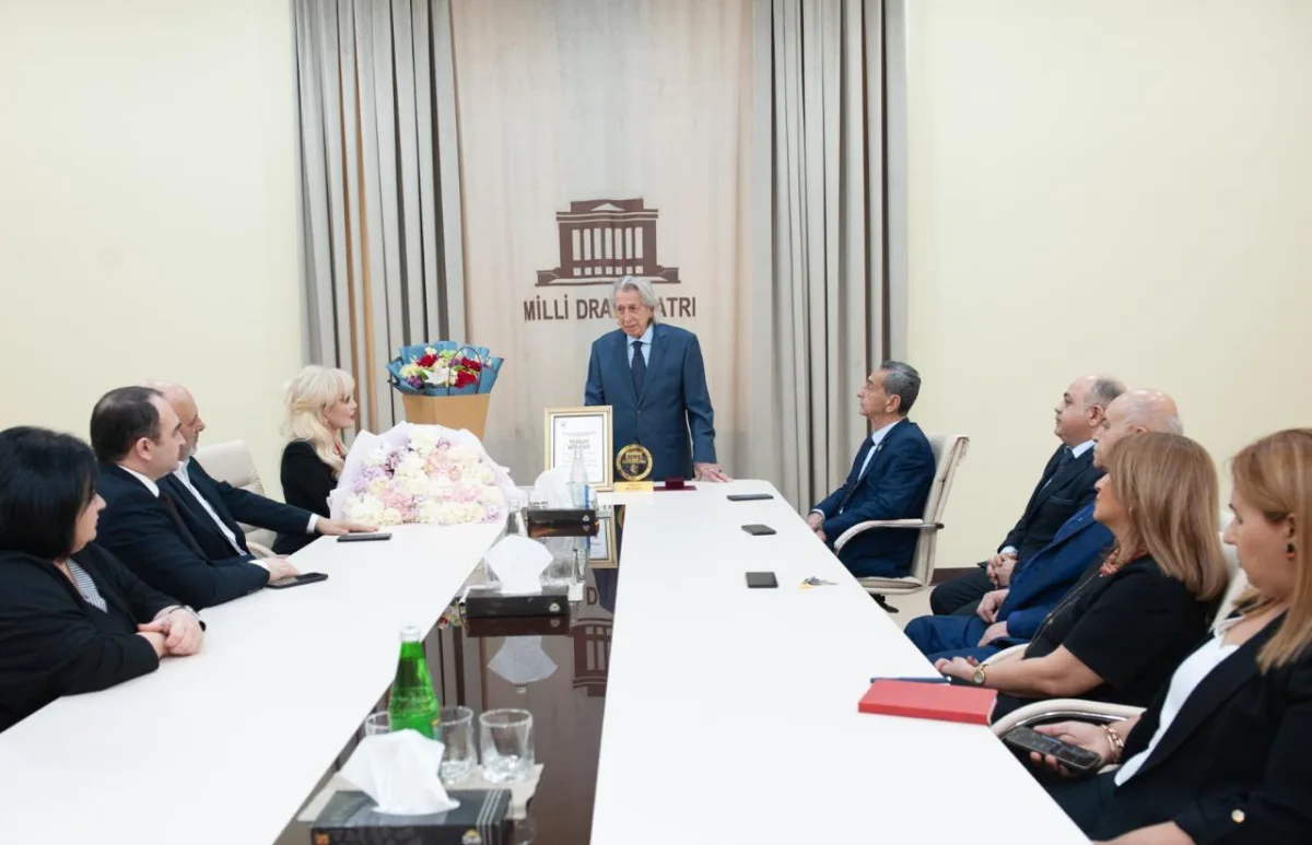 Məleykə Əsədovaya “Yubiley” mükafatı təqdim olundu