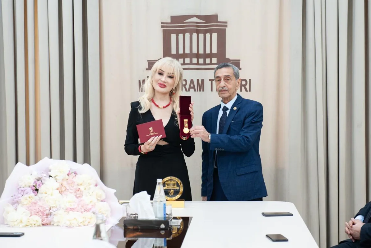 Məleykə Əsədovaya “Yubiley” mükafatı təqdim olundu
