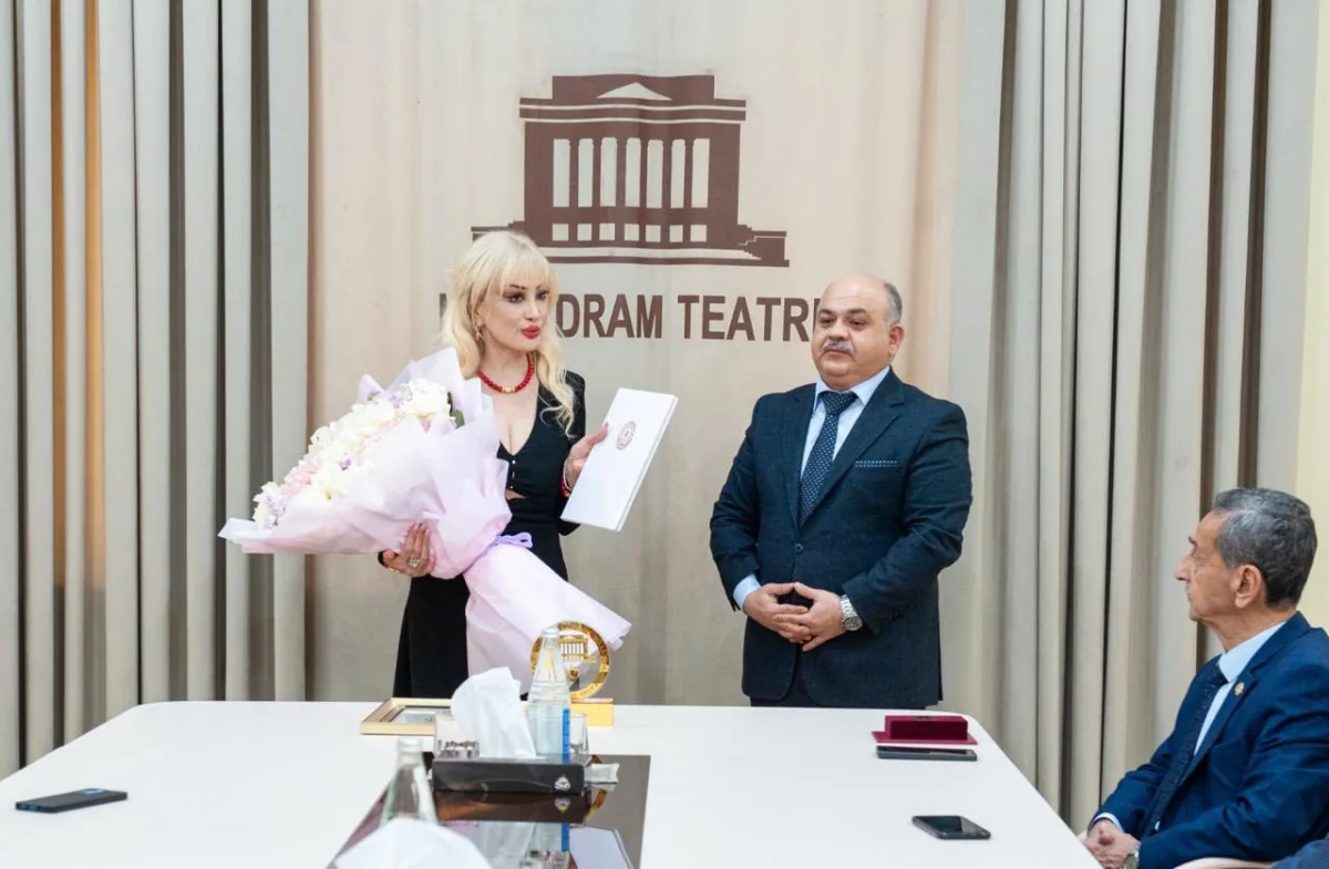 Məleykə Əsədovaya “Yubiley” mükafatı təqdim olundu