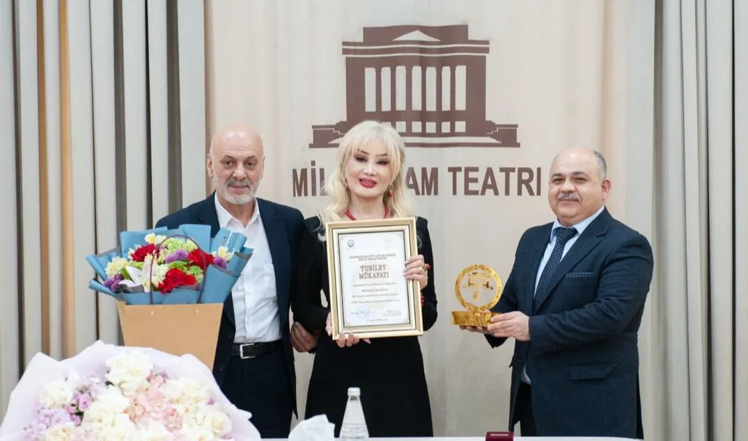 Məleykə Əsədovaya “Yubiley” mükafatı təqdim olundu