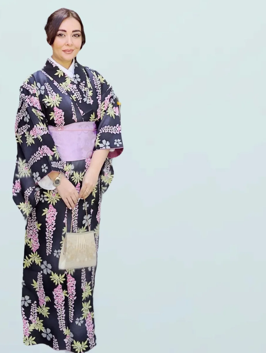 Lalə Azərtaş kimonoda - FOTOLAR