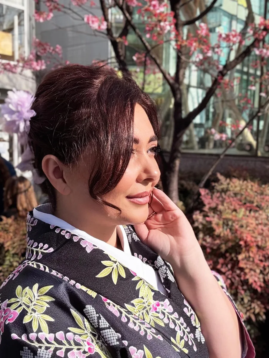 Lalə Azərtaş kimonoda - FOTOLAR